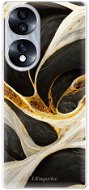 Phone Cover iSaprio Black and Gold pro Honor 70 - Kryt na mobil