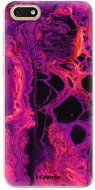 Phone Cover iSaprio Abstract Dark 01 pro Honor 7S - Kryt na mobil