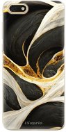 iSaprio Black and Gold pro Honor 7S - Phone Cover