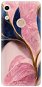 iSaprio Pink Blue Leaves pro Honor 8A - Phone Cover