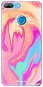 Phone Cover iSaprio Orange Liquid pro Honor 9 Lite - Kryt na mobil