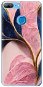 iSaprio Pink Blue Leaves pro Honor 9 Lite - Phone Cover