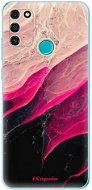 Phone Cover iSaprio Black and Pink pro Honor 9A - Kryt na mobil