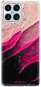 Kryt na mobil iSaprio Black and Pink na Honor X8 - Kryt na mobil