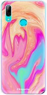 iSaprio Orange Liquid pro Huawei P Smart 2019 - Phone Cover