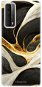 Phone Cover iSaprio Black and Gold pro Huawei P Smart 2021 - Kryt na mobil
