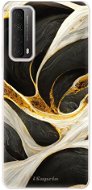iSaprio Black and Gold pro Huawei P Smart 2021 - Phone Cover