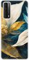 Phone Cover iSaprio Gold Petals pro Huawei P Smart 2021 - Kryt na mobil