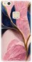 iSaprio Pink Blue Leaves na Huawei P10 Lite - Kryt na mobil