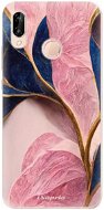 iSaprio Pink Blue Leaves pro Huawei P20 Lite - Phone Cover