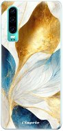 iSaprio Blue Leaves pro Huawei P30 - Phone Cover