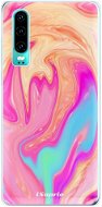 iSaprio Orange Liquid pro Huawei P30 - Phone Cover