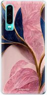 iSaprio Pink Blue Leaves pro Huawei P30 - Phone Cover