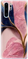 Kryt na mobil iSaprio Pink Blue Leaves na Huawei P30 Pro - Kryt na mobil