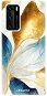 iSaprio Blue Leaves pro Huawei P40 - Phone Cover