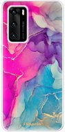 iSaprio Purple Ink pre Huawei P40 - Kryt na mobil