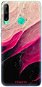 Phone Cover iSaprio Black and Pink pro Huawei P40 Lite E - Kryt na mobil