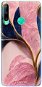 iSaprio Pink Blue Leaves pre Huawei P40 Lite E - Kryt na mobil