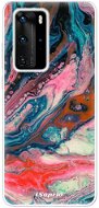 iSaprio Abstract Paint 01 pro Huawei P40 Pro - Phone Cover