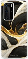 iSaprio Black and Gold pro Huawei P40 Pro - Phone Cover
