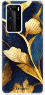 Phone Cover iSaprio Gold Leaves pro Huawei P40 Pro - Kryt na mobil