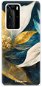 Phone Cover iSaprio Gold Petals pro Huawei P40 Pro - Kryt na mobil