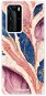 iSaprio Purple Leaves pro Huawei P40 Pro - Phone Cover