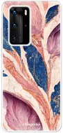 iSaprio Purple Leaves pro Huawei P40 Pro - Phone Cover