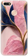 Phone Cover iSaprio Pink Blue Leaves pro Huawei P9 Lite Mini - Kryt na mobil
