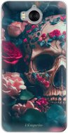 iSaprio Skull in Roses pro Huawei Y5 2017/Huawei Y6 2017 - Phone Cover