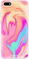 iSaprio Orange Liquid pro Huawei Y5 2018 - Phone Cover