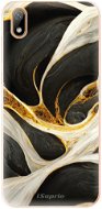 iSaprio Black and Gold pro Huawei Y5 2019 - Phone Cover