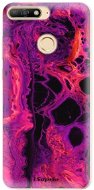 iSaprio Abstract Dark 01 pro Huawei Y6 Prime 2018 - Phone Cover