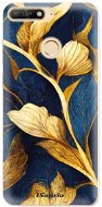 Phone Cover iSaprio Gold Leaves pro Huawei Y6 Prime 2018 - Kryt na mobil