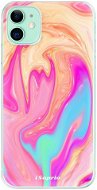iSaprio Orange Liquid pro iPhone 11 - Phone Cover