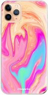 iSaprio Orange Liquid na iPhone 11 Pro Max - Kryt na mobil