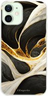 iSaprio Black and Gold pro iPhone 12 - Phone Cover