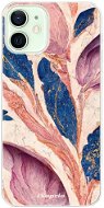 iSaprio Purple Leaves pro iPhone 12 - Phone Cover