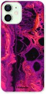 iSaprio Abstract Dark 01 pre iPhone 12 mini - Kryt na mobil