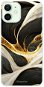 iSaprio Black and Gold pre iPhone 12 mini - Kryt na mobil