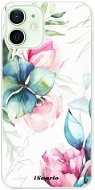 iSaprio Flower Art 01 pro iPhone 12 mini - Phone Cover