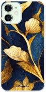 iSaprio Gold Leaves pro iPhone 12 mini - Phone Cover