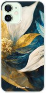 iSaprio Gold Petals pro iPhone 12 mini - Phone Cover
