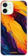 iSaprio Orange Paint pro iPhone 12 mini - Phone Cover