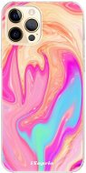 iSaprio Orange Liquid na iPhone 12 Pro - Kryt na mobil