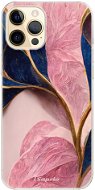iSaprio Pink Blue Leaves pre iPhone 12 Pro - Kryt na mobil