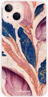 iSaprio Purple Leaves pro iPhone 13 - Phone Cover