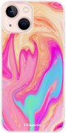 iSaprio Orange Liquid pre iPhone 13 mini - Kryt na mobil
