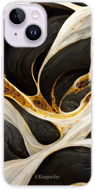 iSaprio Black and Gold pro iPhone 14 - Phone Cover