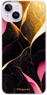iSaprio Gold Pink Marble pro iPhone 14 Plus - Phone Cover